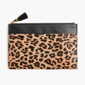 JCREW Leopard Clutch | Pretty All Around Blog Gift Guide