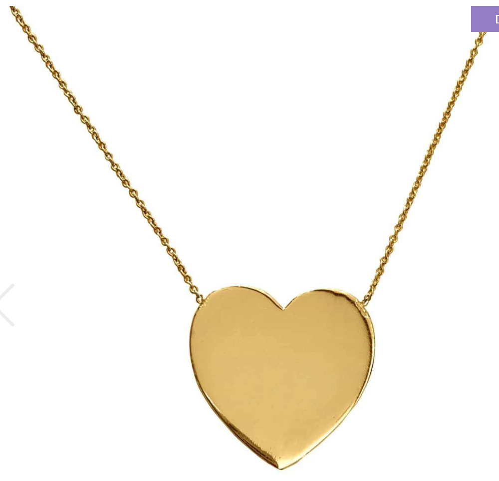 Gold Heart Necklace