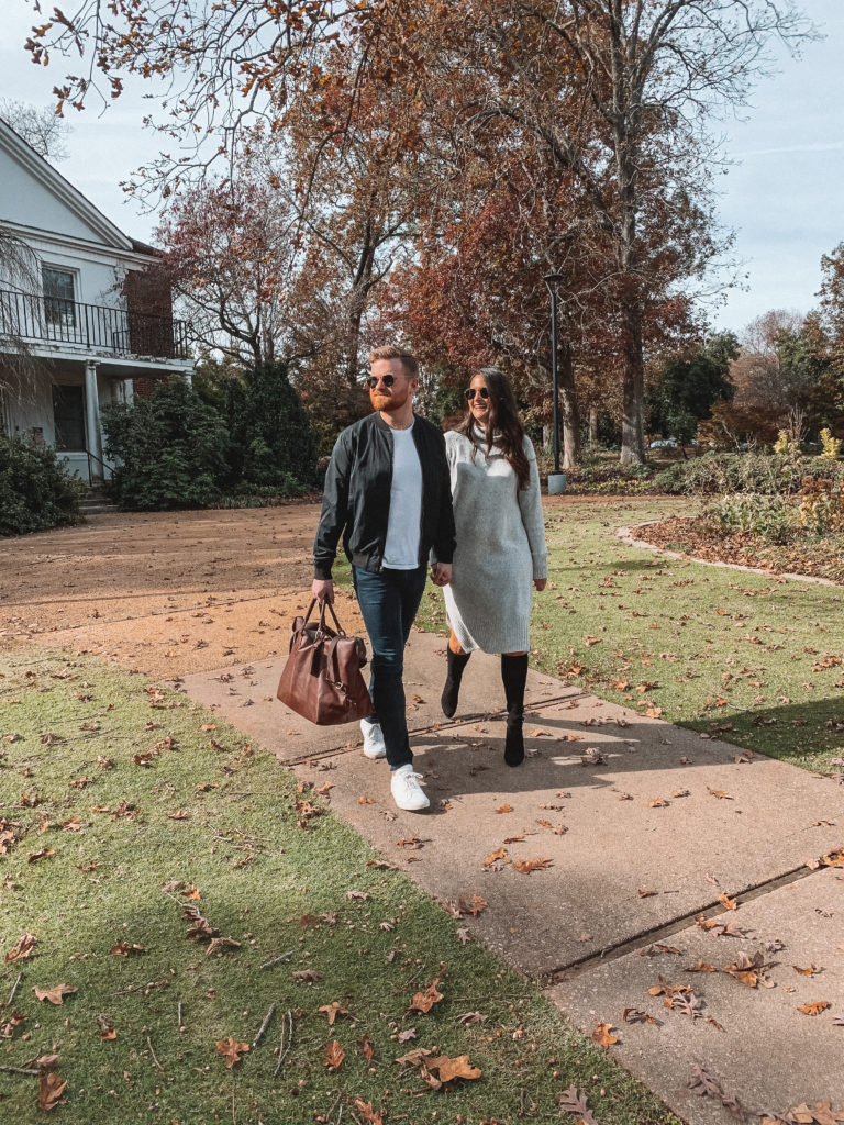 Cortney and Ethan Walking for Mens Gift Guide