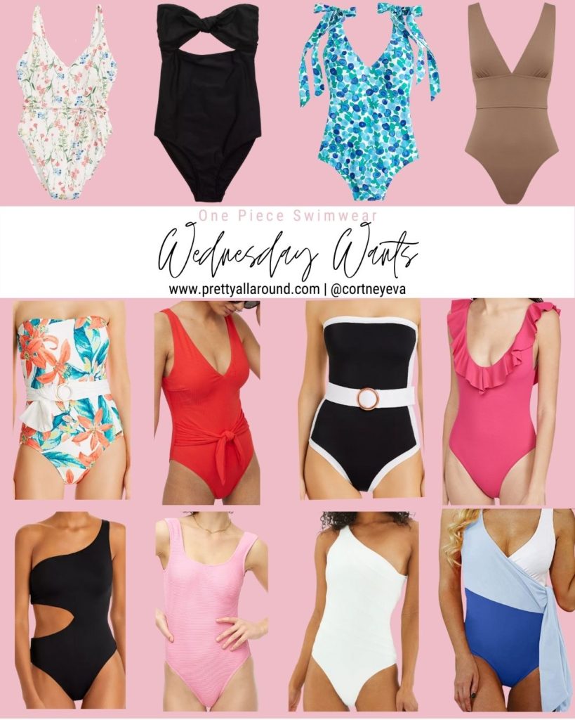 One piece swimwear at all price points